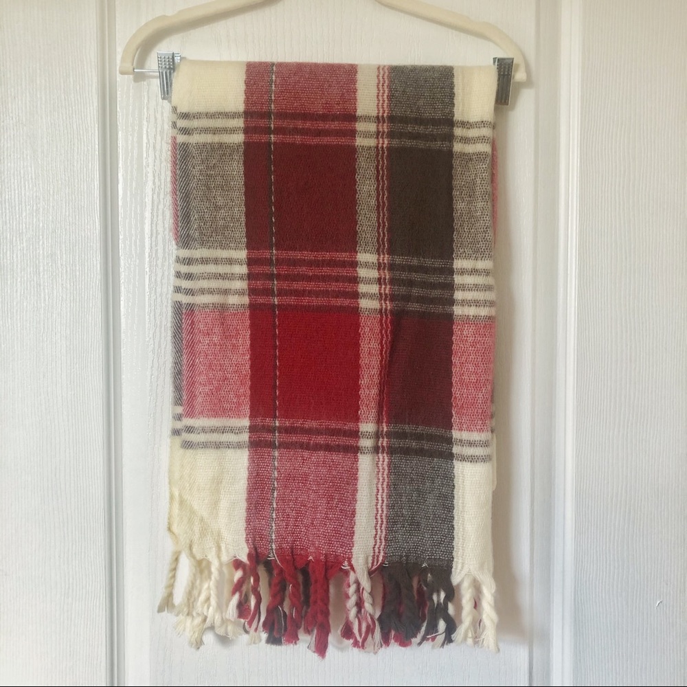 2/$30 Made in Korea wool blend blanket scarf